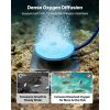 Pond Aerators, 5.2CFM Aeration System for Lakes up to 3 Acres, 3/4 HP Air Compressor, 2 Diffusers & Two 100' Weighted Tubings