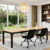 Extra Long Computer Desk, Rectangle Executive Desk Conference Table