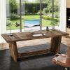 Executive Desk, Wood Study Computer Desk Writing Table
