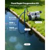 Pond Aerators, 5.2CFM Aeration System for Lakes up to 3 Acres, 3/4 HP Air Compressor, 2 Diffusers & Two 100' Weighted Tubings